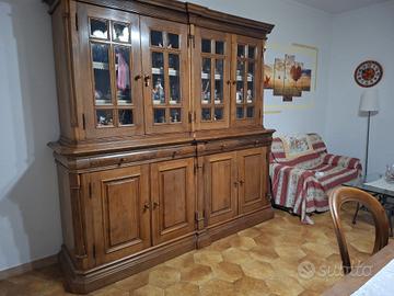 Tavolo + credenza in legno di castagno massello – 