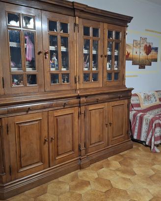 Tavolo + credenza in legno di castagno massello – 