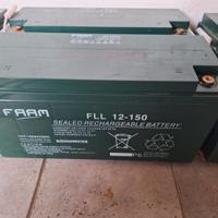 Batterie faam fotovoltaico e camper