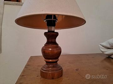 Lampadario vintage abat jour lampada