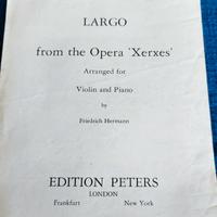 Largo from the Opera "Xerxes"