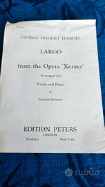 Largo from the Opera "Xerxes"