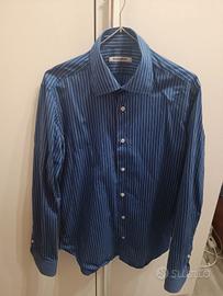 Camicia blu a righe naracamicie M