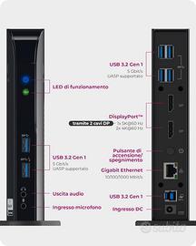 ICY BOX IB-DK2242AC Porta il Multi-Display su Mac!