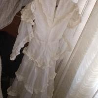 Vestito da sposa spalle 30 sotto ascella 35 lungo