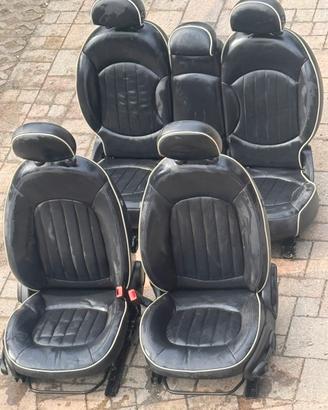 Interno completo mini cooper 5 porte in pelle