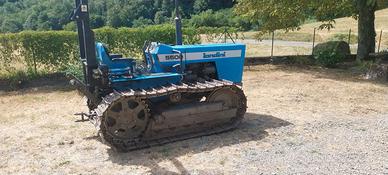 Trattore Landini 5500 con aratro