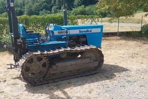 Trattore Landini 5500 con aratro