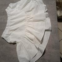 Gonna bambina con volantini