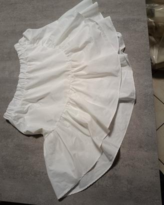 Gonna bambina con volantini