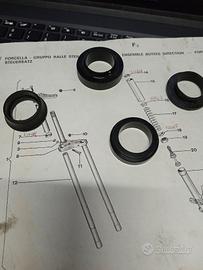 COMPONENTI FORCELLA BRAVO/SI PIAGGIO