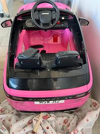 Macchina rosa ranc rover
