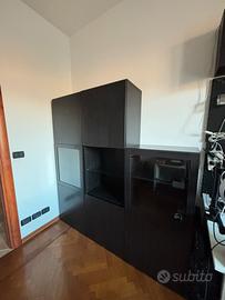 Credenza mobile tv soggiorno Besta Ikea