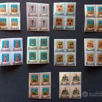 Francobolli San Marino Stemmi 1968