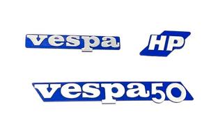 VESPA PK 50 HP V FL N FL2 TARGHETTE VESPA BLU PER 