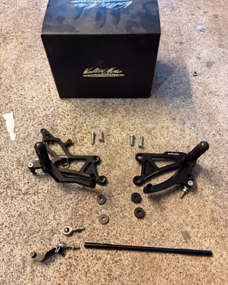 Pedane Valter moto per Honda cbr 600 rr 2007 in po