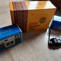 set 3 macchine fotografiche anni 60/70 