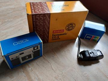 set 3 macchine fotografiche anni 60/70 