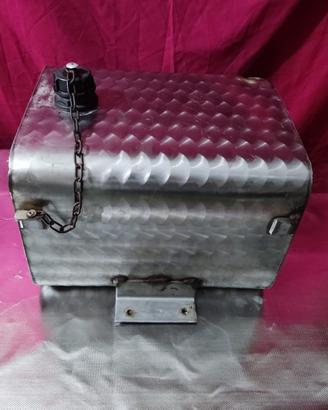 TANICA ACQUA INOX FIORETTATO PER RIMORCHIO