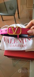 Valentino Garavani cintura reversibile vlogo 2 cm