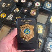 Militare portafoglio protezione civile