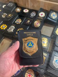 Militare portafoglio protezione civile