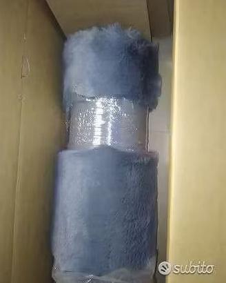 tappeto Antracite A PELO LUNGO 160x230