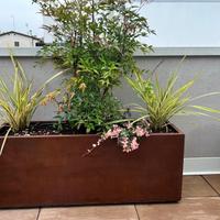 Fioriere in corten / ferro verniciato