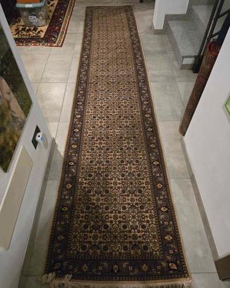 Passatoia Artigianale tipo TABRIZ - 405 x 82 cm 