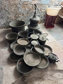Oggetti d’antiquariato in rame