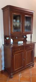 Credenza Napoletana in legno color noce