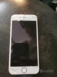 IPhone 6 s schermo lesionato ma funzionante 