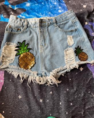 Jeans corti tg. L