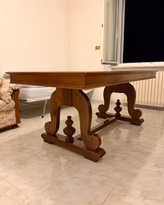 Tavolo in legno stile classico 200x100 cm