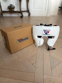 winning fg-2900 caschetto boxe bianco taglia m