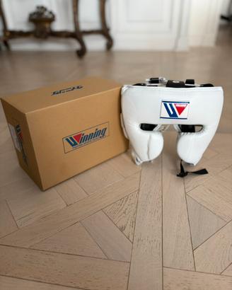 winning fg-2900 caschetto boxe bianco taglia m