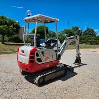 Miniescavatore 18 quintali carro variabile,takeuch