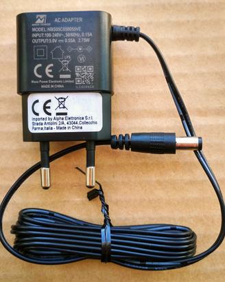 NBS05C050055VE alimentatore 5V DC 550mA 2.75W