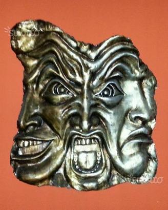 Opera in Papier Mache - Momenti della Vita -100x80