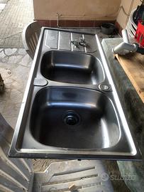 Lavabo acciao inox