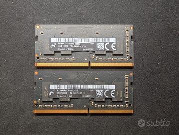 RAM Micron 8GB 4x2 DDR4 2400 MHz SO-DIMM