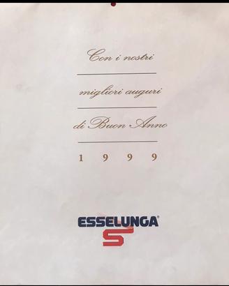 Armando Testa calendario collezione 1999 Esselunga