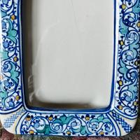 Cornice porta foto Ceramica Deruta 