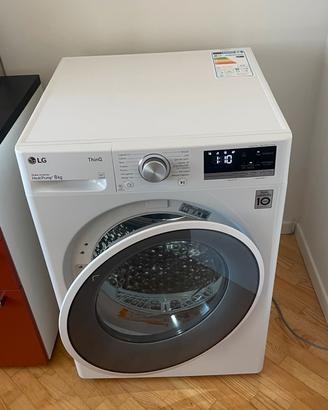 Asciugatrice LG 8 kg pompa di calore A+++