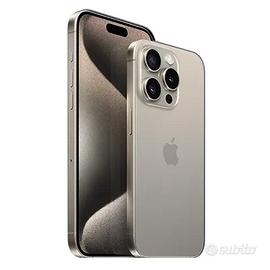 iPhone 15 Pro Max Titanio 256gb ricondiz. batt.100