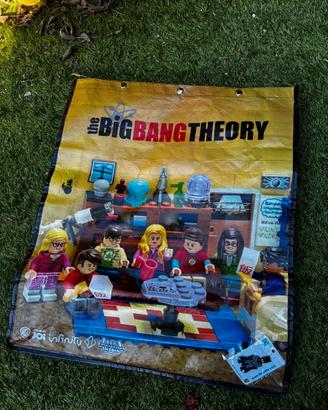 Borsa shopper The Big Bang Theory - stampa LEGO