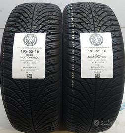 2 GOMME 195 55 16 FULDA A68220