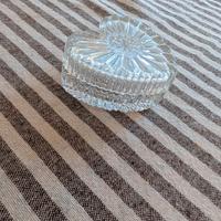 scatolina a forma cuore in vetro 