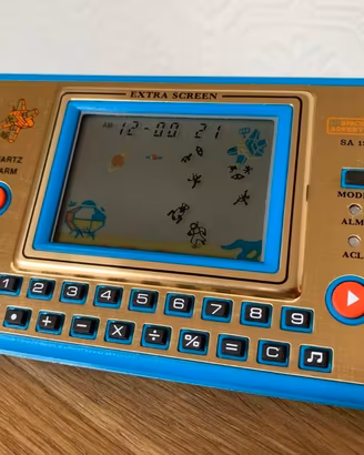 Vintage Tronica Game-Clock & Calculator Space