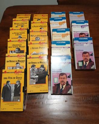videocassette le inchieste del commissario maigret